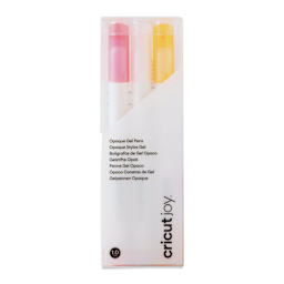 Cricut Joy Gel Pens - Opaque Warm, Set of 3, front of the packaging