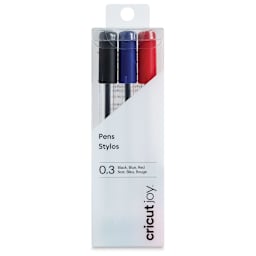 Cricut Joy Extra Fine Point Pens – A, Set of 3, Assorted Colors, 0.3 mm (In packaging)