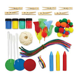 Kid Made Modern STEAM Paint Exploration Kit (Kit contents)