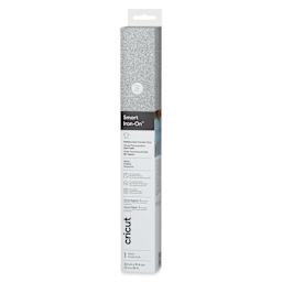 Cricut Smart Iron-On Heat Transfer Vinyl - Silver Glitter, 13" x 3 ft, Roll