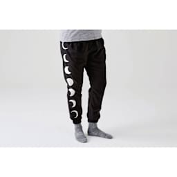 Cricut Smart Iron-On Heat Transfer Vinyl (moon design applied to black pants)