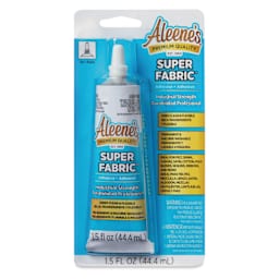 Aleene's Super Fabric Adhesive front of packaging