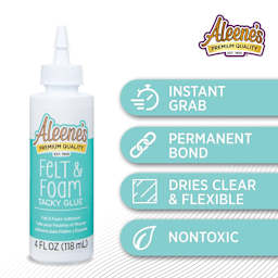 Aleene's Felt and Foam Tacky Glue - 4 oz properties