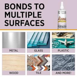 Bonds to multiple surfaces: metal, glass, plastic, wood, tile, and more!