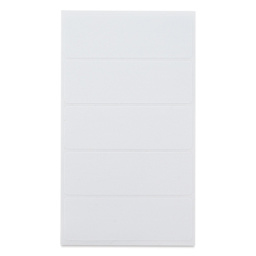 Charles Leonard Self-Adhesive All Purpose Removable Labels - Pkg of 250, 1" x 3" single sheet