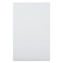 Charles Leonard Self-Adhesive All Purpose Removable Labels - Pkg of 120, 4" x 2" single sheet