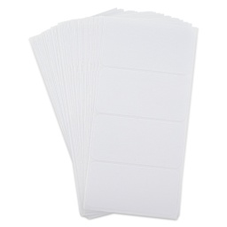 Charles Leonard Self-Adhesive All Purpose Removable Labels - Pkg of 160, 1-1/2" x 3"