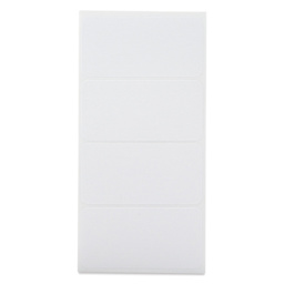 Charles Leonard Self-Adhesive All Purpose Removable Labels - Pkg of 160, 1-1/2" x 3" single sheet