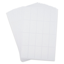 Charles Leonard Self-Adhesive All Purpose Removable Labels - Pkg of 500, 3/4" x 1-1/2"