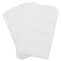 Charles Leonard Self-Adhesive All Purpose Label - Pkg of 128, 1" x 2-3/4"