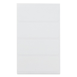 Charles Leonard Self-Adhesive All Purpose Label - Pkg of 128, 1" x 2-3/4" single sheet