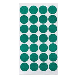 Charles Leonard Color Coding Labels - Pkg of 1000, Green, 3/4" single sheet