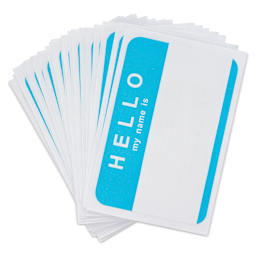 Charles Leonard Self-Adhesive Hello Name Badges
