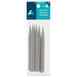 Art Alternatives Tortillons, Large, 6/Pkg., 5/16", front of packaging