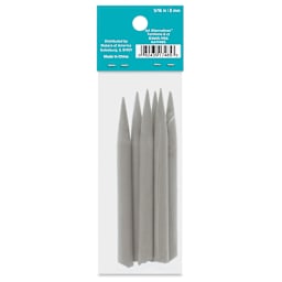 Art Alternatives Tortillons, Large, 6/Pkg., 5/16", back of packaging