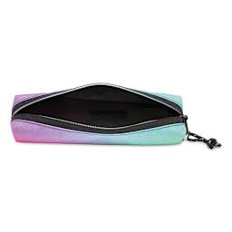 Milan Sunset Series Mini Pencil Case, open