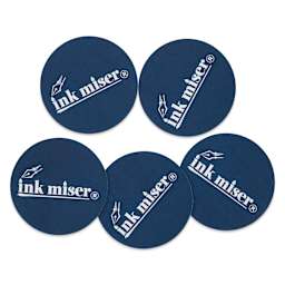 Ink Miser Splash Pad Ink Cards - Set of 5, bottom of the cards laid out