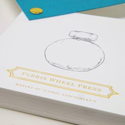 Ferris Wheel Press The Colour Spectrum Ink Swatchbook - 40 Pages, 100 lb, open