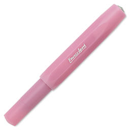 Kaweco Frosted Sport Fountain Pen - Blush Pitaya, Medium, cap replaced
