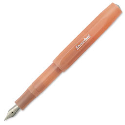 Kaweco Frosted Sport Fountain Pen - Soft Mandarin, Extra-Broad