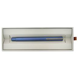 Faber-Castell Neo Slim Fountain Pen - Dark Blue, Broad Tip - in gift box