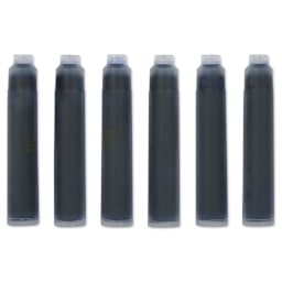 Graf von Faber-Castell Fountain Pen Cartridges - Royal Blue, Pkg of 6