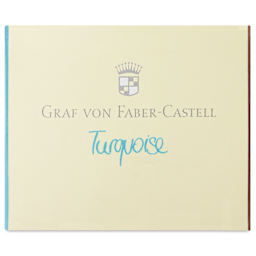 Graf von Faber-Castell Fountain Pen Cartridges - Turquoise, Pkg of 6 - front of packaging