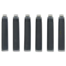 Graf von Faber-Castell Fountain Pen Cartridges - Olive Green, Pkg of 6