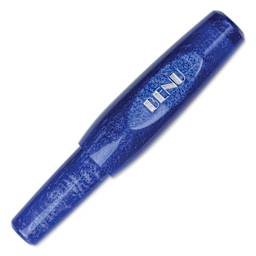 Benu Pixie Fountain Pen - Royal Blue, cap on (image may show a different size nib)