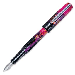 Benu Talisman Fountain Pen - Lily of the Incas, cap off (image may show a different size nib)