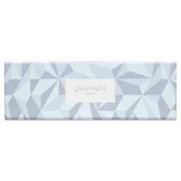 Caran d’Ache Alpine Frost Special Edition 849 Ballpoint Pen - White, packaging from above