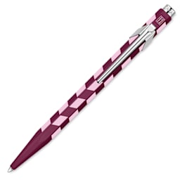 Caran d'Ache Special Edition Mosaic 849 Ballpoint Pen - Garnet Red