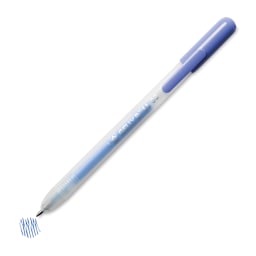 Sakura Gelly Roll Retractable Moonlight Pen - Pastel Periwinkle, with swatch