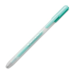 Sakura Gelly Roll Retractable Moonlight Pen - Pastel Green, retracted