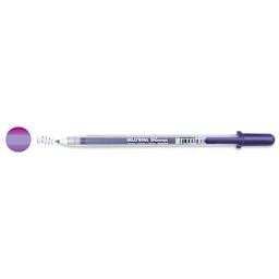 Sakura Gelly Roll Shimmer Pen - Purple pen with swatch