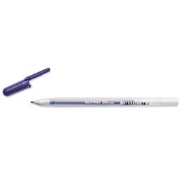 Sakura Gelly Roll Shimmer Pen - Purple, cap off