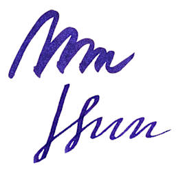 Diamine Fountain Pen Ink - Bilberry, 30 ml swatch