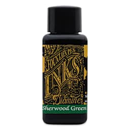 Diamine Fountain Pen Ink - Sherwood Green, 30 ml