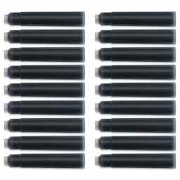 Diamine Ink Cartridges - Pkg of 18, Onyx Black, contents