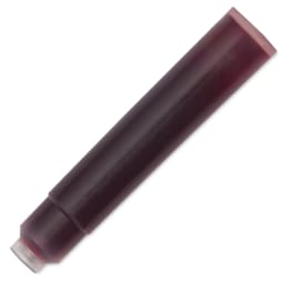 Diamine Ink Cartridges - Pkg of 18, Wild Strawberry, close up of cartridge