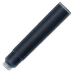 Diamine Ink Cartridges - Pkg of 18, Majestic Blue, close up of cartridge