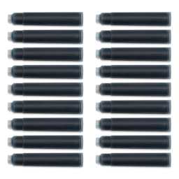 Diamine Ink Cartridges - Pkg of 18, Marine, contents