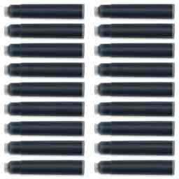 Diamine Ink Cartridges - Pkg of 18, Oxford Blue, contents