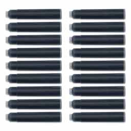 Diamine Ink Cartridges - Pkg of 18, Sherwood Green, contents