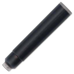 Diamine Ink Cartridges - Pkg of 18, Chocolate Brown, close up of cartridge