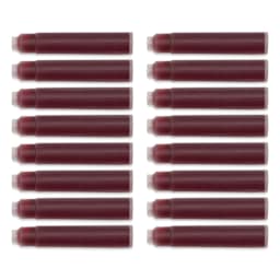 Diamine Ink Cartridges - Pkg of 18, Autumn Oak, contents