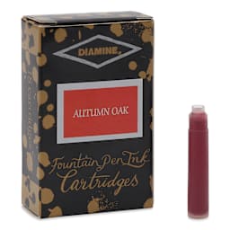 Diamine Ink Cartridges - Pkg of 18, Autumn Oak