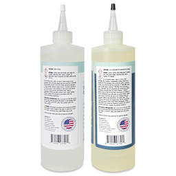 Alumilite Enviroset 5 Minute Epoxy Glue - 32 oz - back of bottle