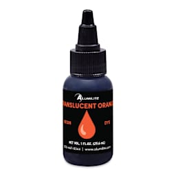 Alumilite Resin Dye - Orange, 1 oz