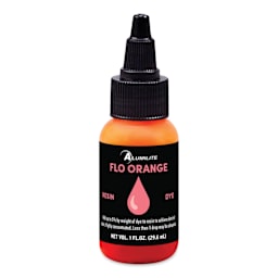 Alumilite Resin Dye - Flo Orange, 1 oz